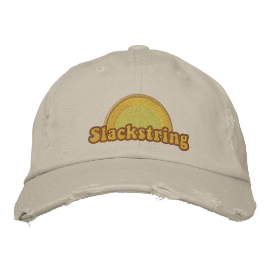 Slackstring Distressed Ball Casquette (Devant)