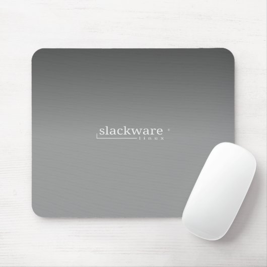 Slackware Linux Grey Muismat (Met muis)