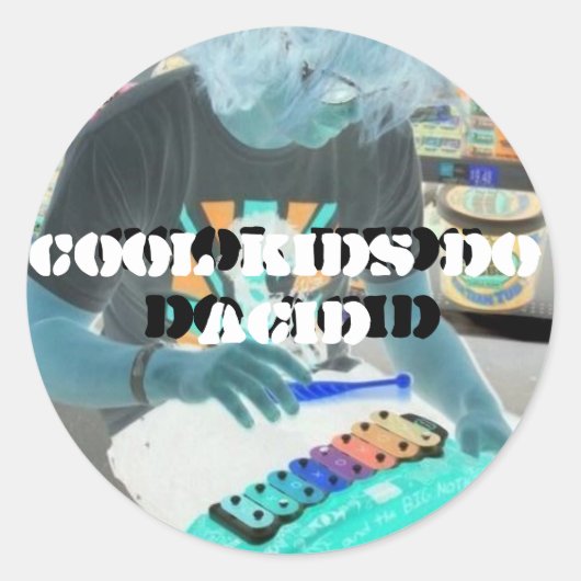 Slade et BIG RIEN! Sticker acide pour enfants cool (Devant)