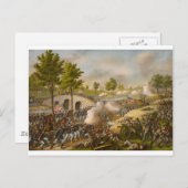 Slag bij Antietam — Leger van de Potomac Briefkaart (Voorkant / Achterkant)