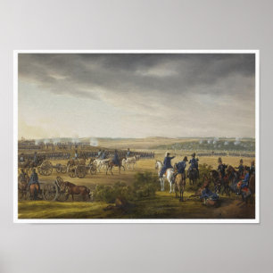 Slag bij Borodino Poster