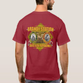 Slag bij Brandy Station T-shirt (Achterkant)