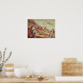 Slag bij Bunker's Hill Poster (Keuken)