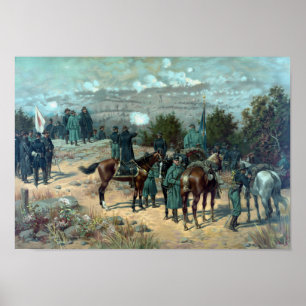 Slag bij Chattanooga - missionaris Poster