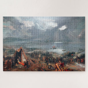 Slag bij Clontarf Vikingen Hugh Frazer 1826 Legpuzzel