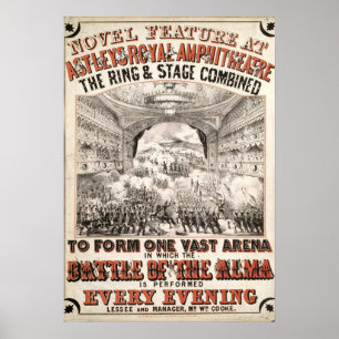 Slag bij de Alma Poster