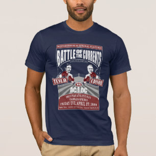 Slag bij de huidige t-shirt
