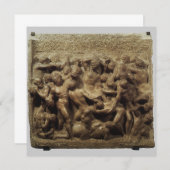 Slag bij de Lapiths and Centaurs van Michelangelo (Voorkant / Achterkant)