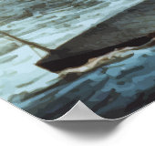 Slag bij de monitor en merrimack poster (Hoek)