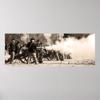 Slag bij de Stones River Poster