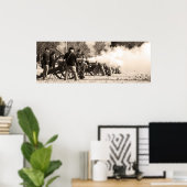 Slag bij de Stones River Poster (Thuiskantoor)