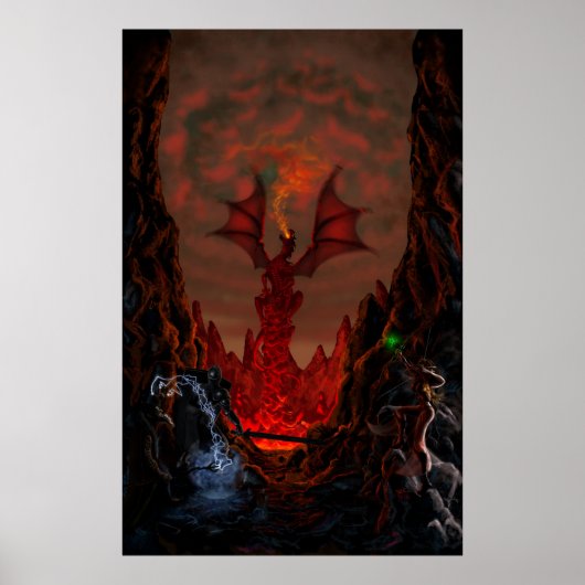 Slag bij Dragon Doom Pass Poster (Voorkant)