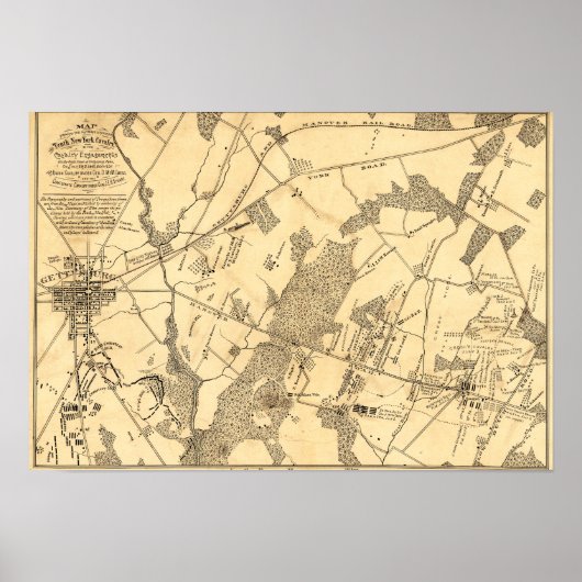 Slag bij Gettysburg 12 Poster (Voorkant)