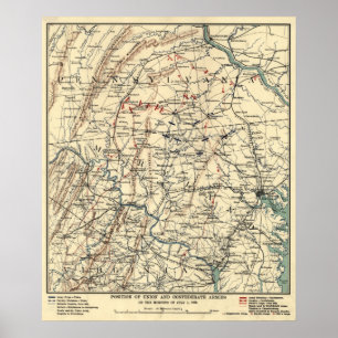 Slag bij Gettysburg 5 Poster