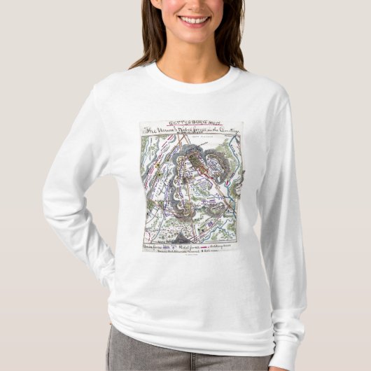 Slag bij Gettysburg 6 T-shirt (Voorkant)