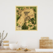 Slag bij Gettysburg 7 Poster (Keuken)