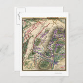 Slag bij Gettysburg 8 Briefkaart (Voorkant / Achterkant)