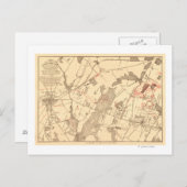 Slag bij Gettysburg Briefkaart (Voorkant / Achterkant)