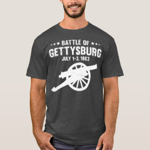 Slag bij Gettysburg Pennsylvania American US T-shirt