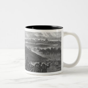 Slag bij Gettysburg Tweekleurige Koffiemok