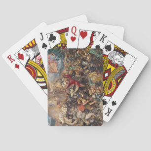 Slag bij Grunwald (Middeleeuwse militaire scène) ( Pokerkaarten