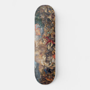 Slag bij Grunwald (middeleeuwse militaire scène) ( Skateboard