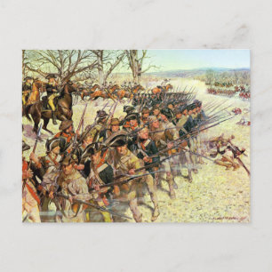 Slag bij Guilford Courthouse - Amerikaanse Revolut Briefkaart