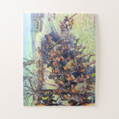 Slag bij Guilford Courthouse Charles McBarron Legpuzzel (Verticaal)