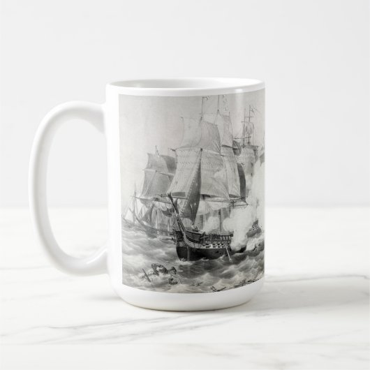 Slag bij het meer van Erie Koffiemok (Links)