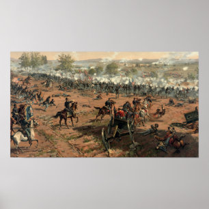 Slag bij het Poster Gettysburg