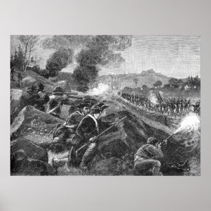 Slag bij Lexington Poster