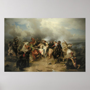 Slag bij Lutzen Poster