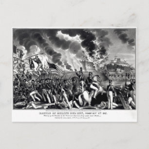 Slag bij Molino del Rey Briefkaart