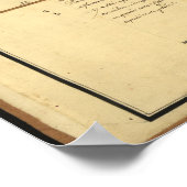 Slag bij Monmouth Poster (Hoek)