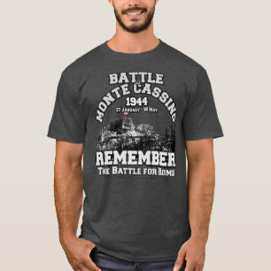 Slag bij Monte Cassino 1944 T-shirt