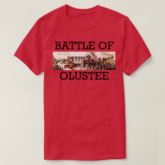 Slag bij Olustee TShirt (Design voorkant)