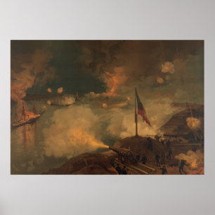 Slag bij Port Hudson Poster