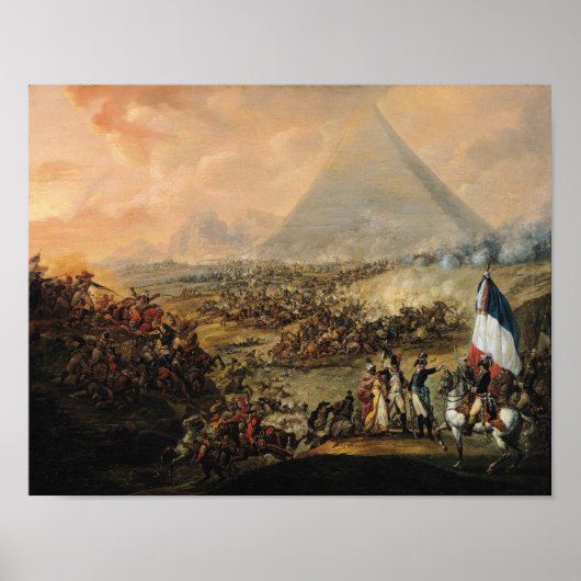 Slag bij Pyramids, 21 juli 1798 Poster (Voorkant)