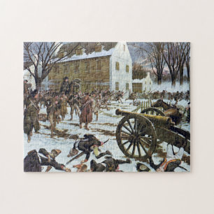 Slag bij Trenton door Charles McBarron Legpuzzel