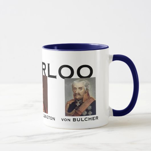 Slag bij Waterloo* Mok / Slag bij Waterloo Tasse (Rechts)