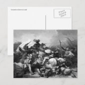 Slag om Bosworth Field Briefkaart (Voorkant / Achterkant)