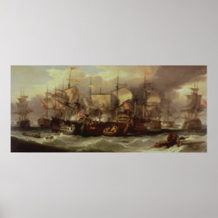 Slag om Cape St. Vincent Poster