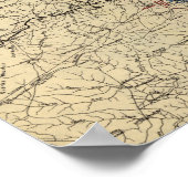 Slag om Chancellorsville Poster (Hoek)