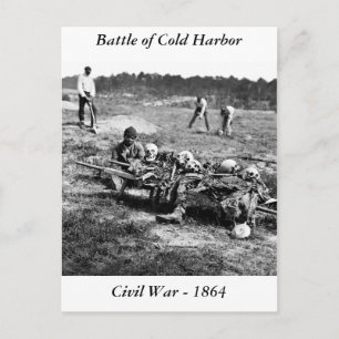 Slag om Cold Harbour, 1864 Briefkaart
