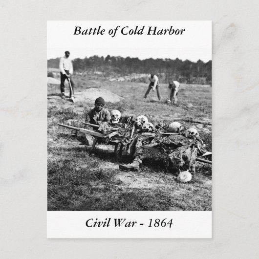 Slag om Cold Harbour, 1864 Briefkaart (Voorkant)