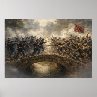 Slag om de Brug Poster