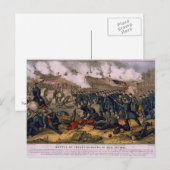 Slag om Fredericksburg Briefkaart (Voorkant / Achterkant)