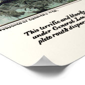 Slag om Gettysburg tegen 1863 Poster (Hoek)