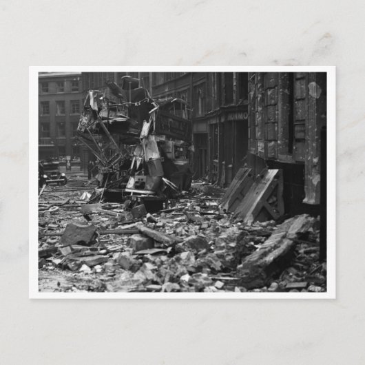 Slag om Groot-Brittannië en de Blitz: #13 Blitz be Briefkaart (Voorkant)