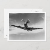 Slag om Groot-Brittannië en de Blitz: #46 Spitfire Briefkaart (Voorkant / Achterkant)